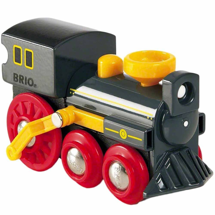Старовинний паровоз для залізниці BRIO (33617)