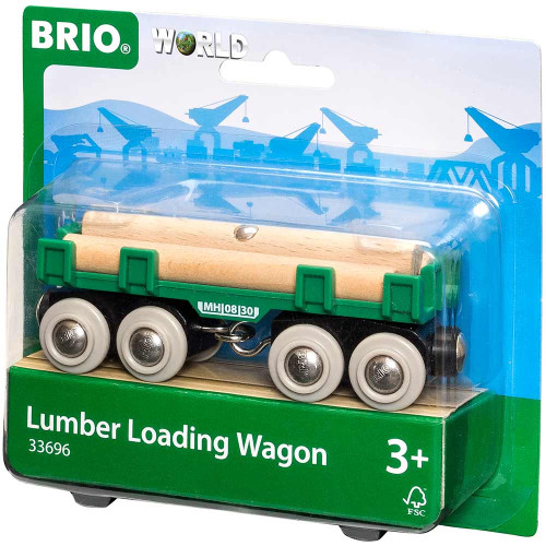Вагон-лесовоз для железной дороги BRIO (33696)