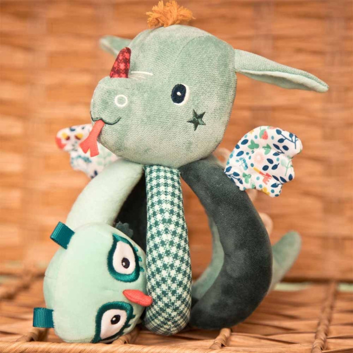 Брязкальце з ручками Lilliputiens Дракончик Джо (83367)