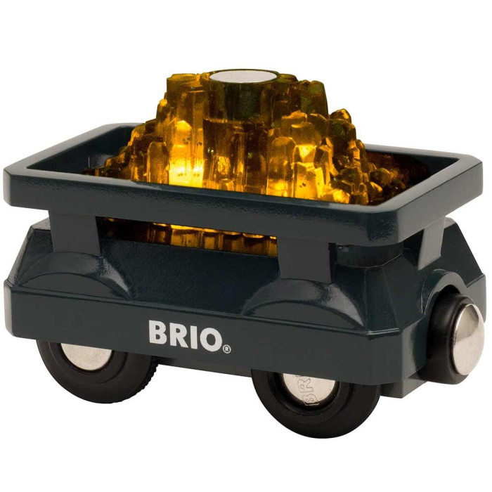 Вагон BRIO із золотом та світлом (33896)