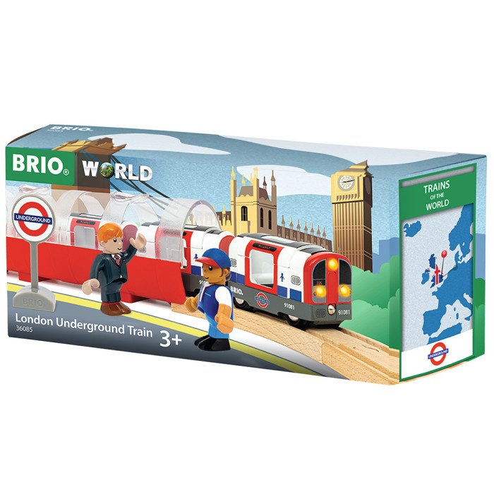 Поїзд BRIO Лондонське метро з тунелем (36085)
