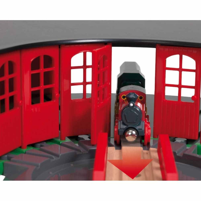 Велике депо для залізничної дороги BRIO (33736)