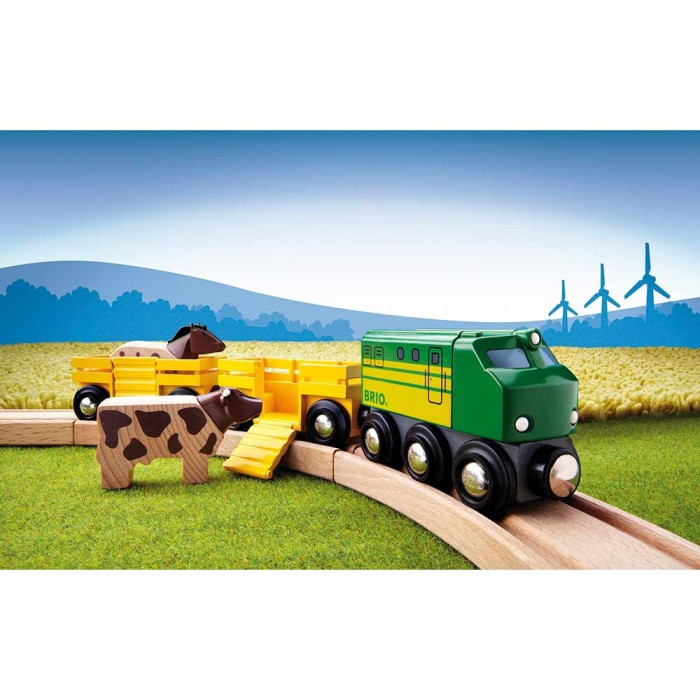 Фермерський поїзд BRIO для залізниці (33404)