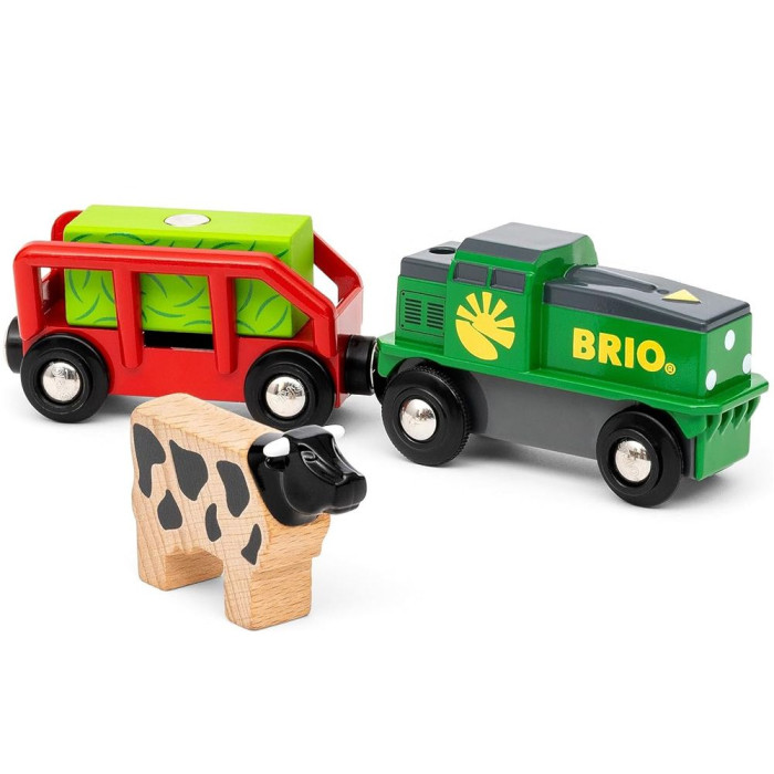 Поїзд BRIO Ферма на батарейках (36018)