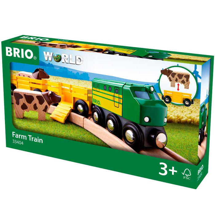 Фермерський поїзд BRIO для залізниці (33404)