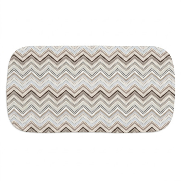 Мусліновий слюнявчик BB009 – органічна бавовна Supima Zig Zag Chocolate