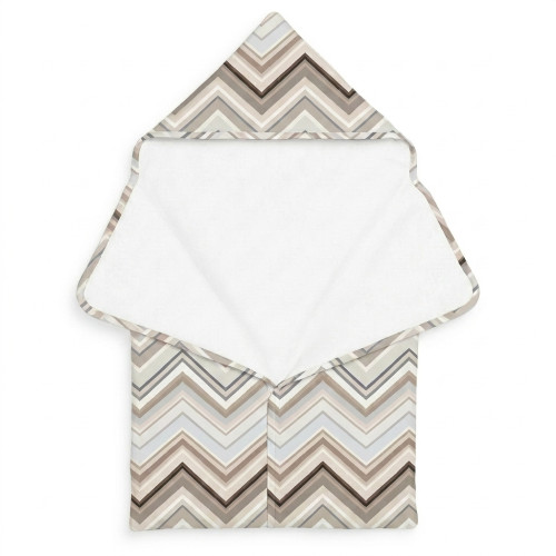 Затишний Конверт (кокон) Babynest C001 Zig Zag Chocolate