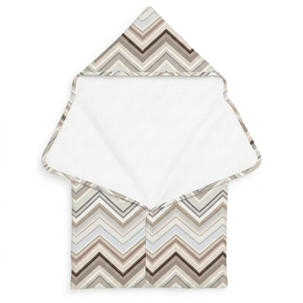Затишний Конверт (кокон) Babynest C001 Zig Zag Chocolate