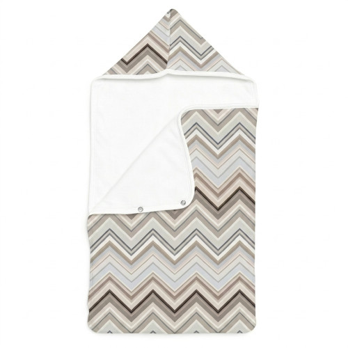 Затишний Конверт (кокон) Babynest C002 Zig Zag Chocolate