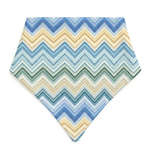 Слинявчик-бандана трикутної форми для немовлят Bib001 ZIG ZAG JEANS