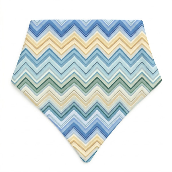 Слинявчик-бандана трикутної форми для немовлят Bib001 ZIG ZAG JEANS