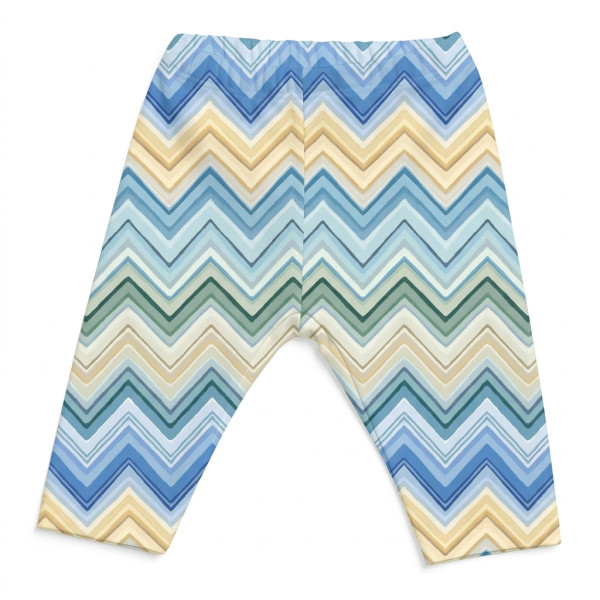 Легінси з органічної бавовни для дівчаток L003 ZIG ZAG JEANS