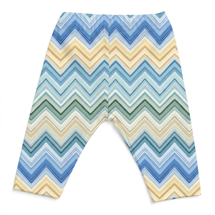 Легінси з органічної бавовни для дівчаток L003 ZIG ZAG JEANS