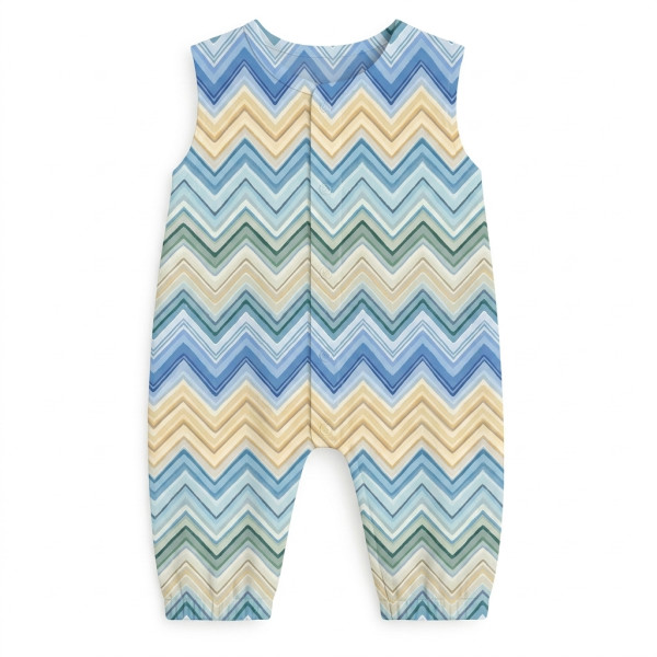Довгий пісочник із рукавами з бавовни Supima R009 ZIG ZAG JEANS