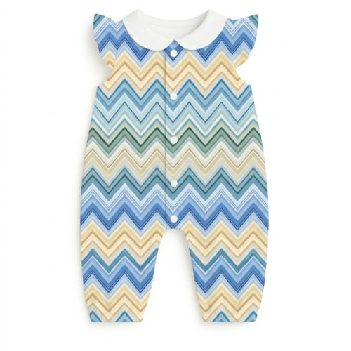Довгий пісочник із крильцями з бавовни Supima R011 ZIG ZAG JEANS