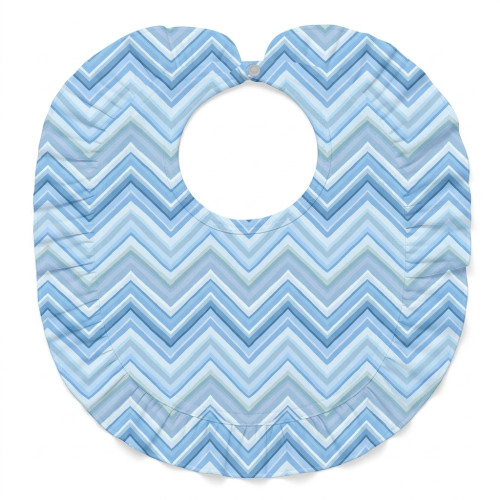 Слинявчик з обробкою рюшкой BIB006 ZIG ZAG OCEAN