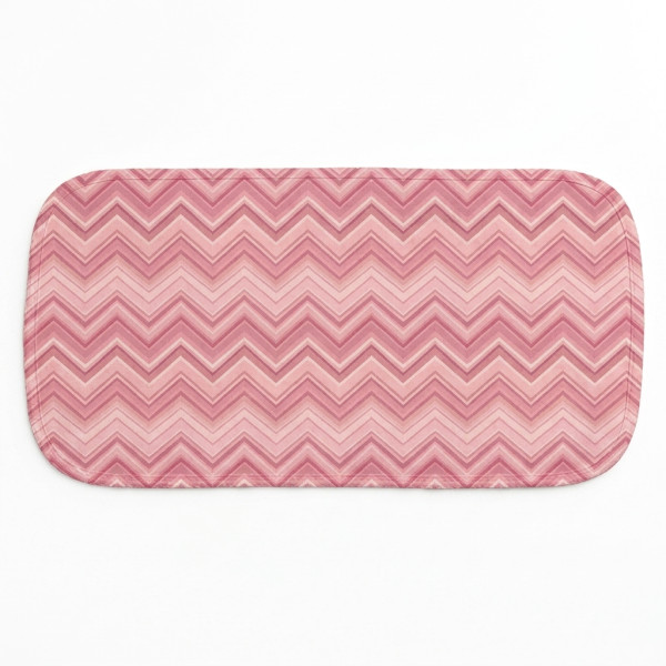 Мусліновий слюнявчик BB009 – органічна бавовна Supima ZIG ZAG POWDER