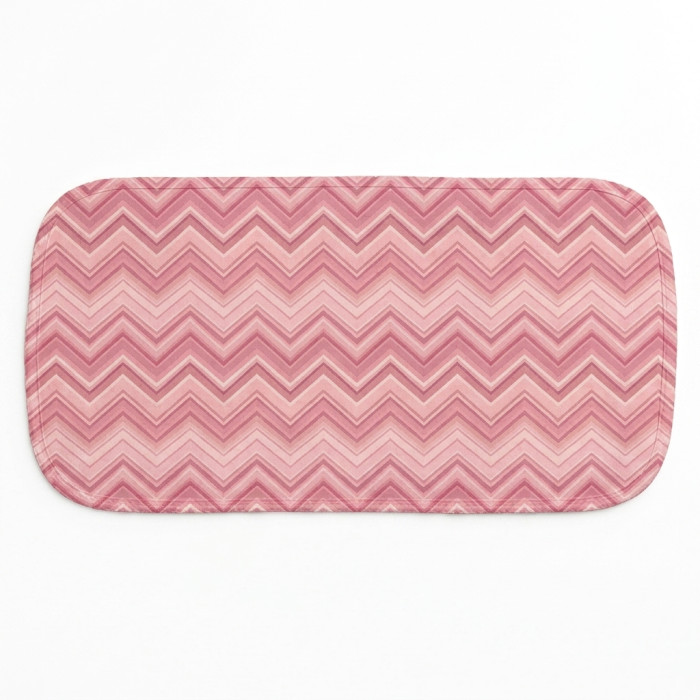 Мусліновий слюнявчик BB009 – органічна бавовна Supima ZIG ZAG POWDER