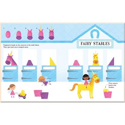 Книга Fingerprint Activities: Unicorns and Fairies
