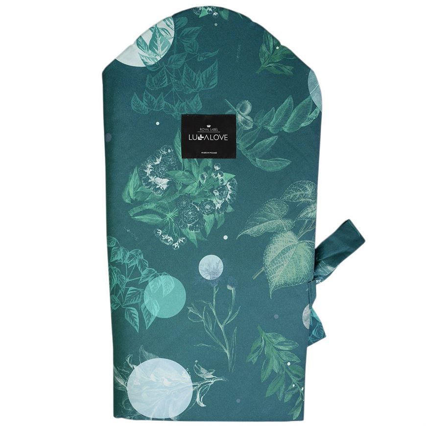 Плед-конверт на виписку LULLALOVE Moon Garden 70х70 см