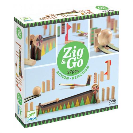 Конструктор DJECO Zig & Go - 27 дет DJ05641 Бонтой