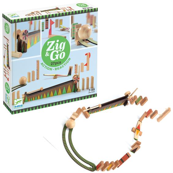 Конструктор DJECO Zig & Go - 27 дет DJ05641 Бонтой