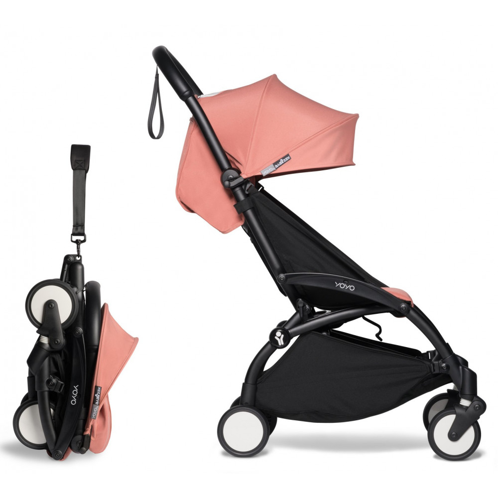 Прогулянковий візок BABYZEN YOYO² (шасі  Black) колір Ginger+ антимоскитна сітка у подарунок