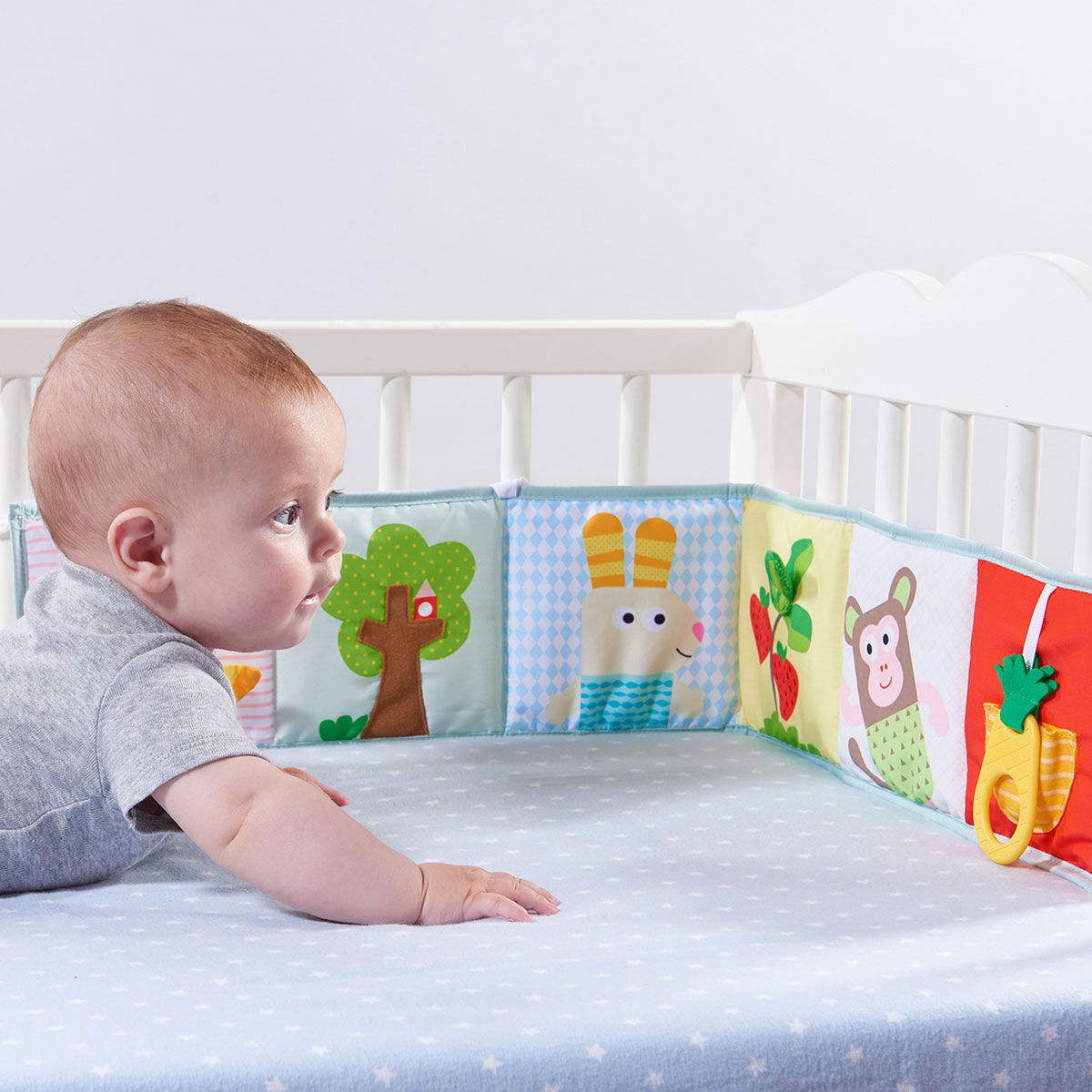 Taf Toys Розвиваюча Книжка-Розкладушка - Мишенята-Мавпенята