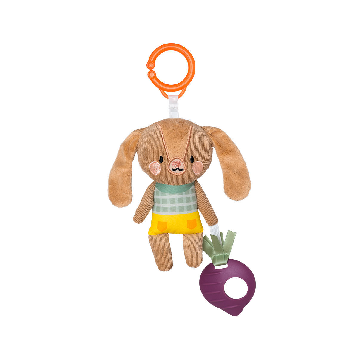 Taf Toys Розвиваюча підвіска-брязкальце колекції Садочок у місті" – Кролик Дженні"