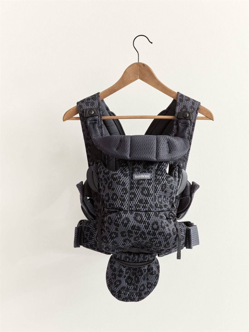 Рюкзак-кенгуру для немовлят BabyBjorn MOVE 3D Mesh Antracyt Leopard