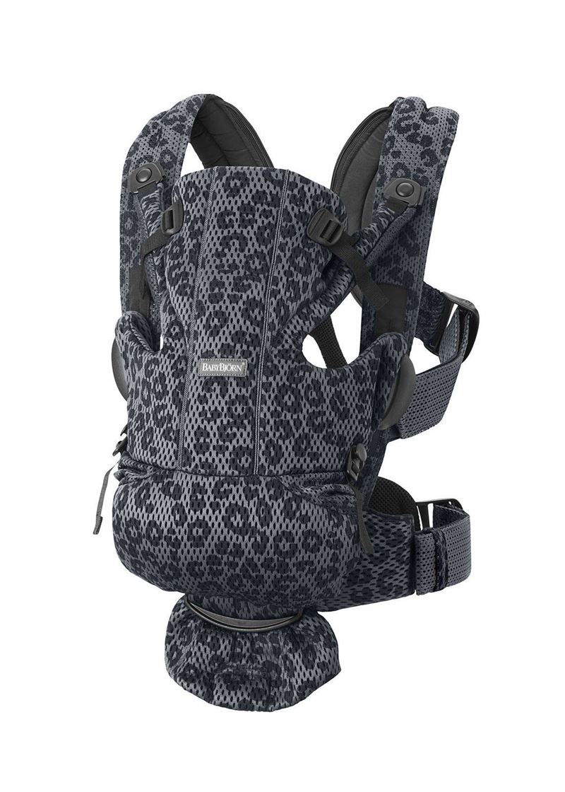 Рюкзак-кенгуру для немовлят BabyBjorn MOVE 3D Mesh Antracyt Leopard