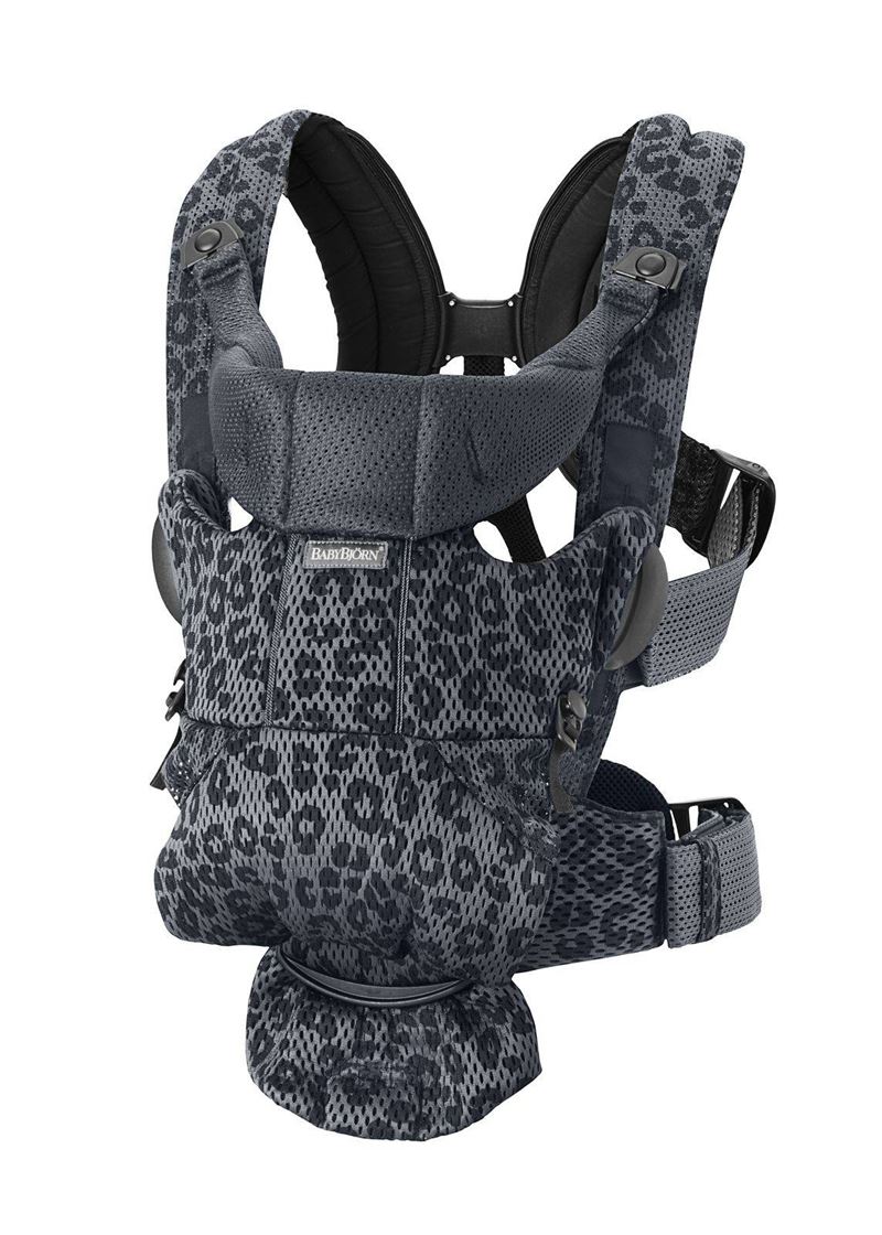 Рюкзак-кенгуру для немовлят BabyBjorn MOVE 3D Mesh Antracyt Leopard