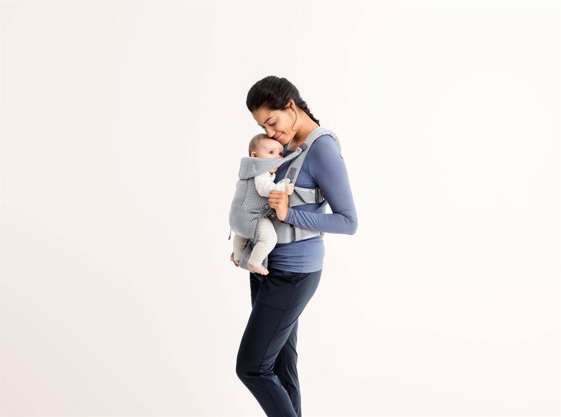 Рюкзак-кенгуру для немовлят BabyBjorn MOVE 3D Mesh Grey