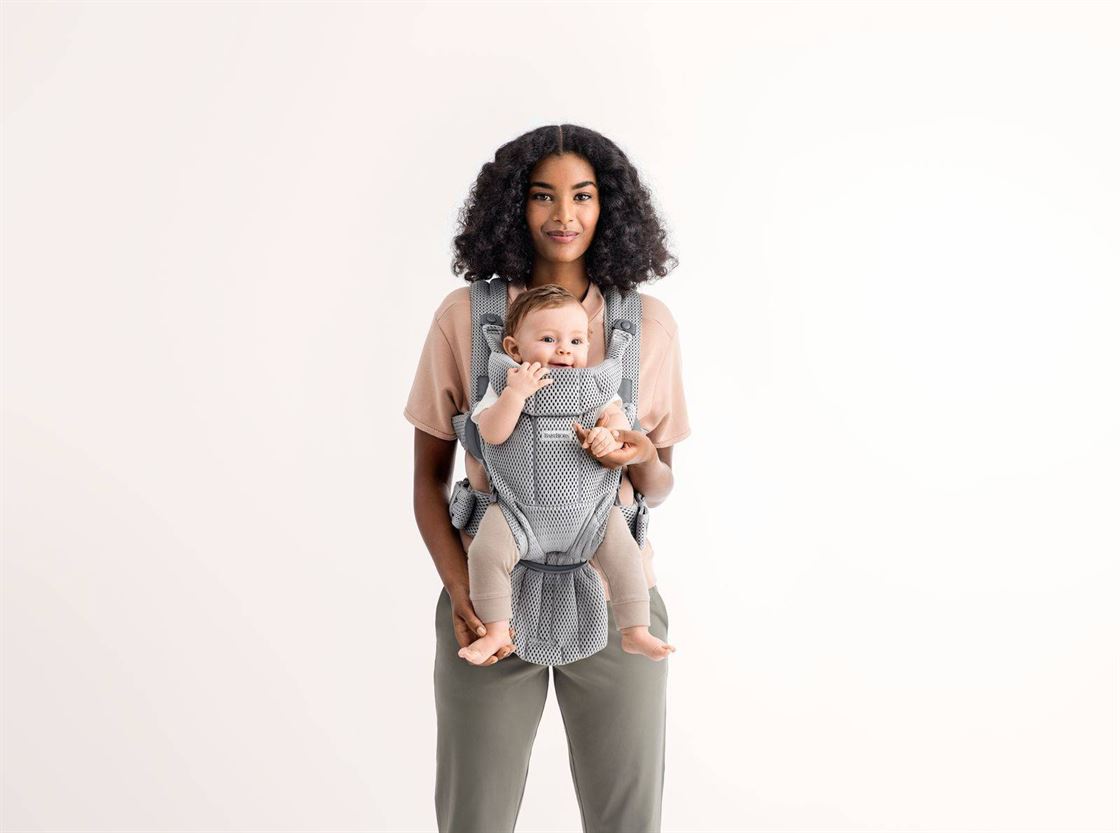 Рюкзак-кенгуру для немовлят BabyBjorn MOVE 3D Mesh Grey