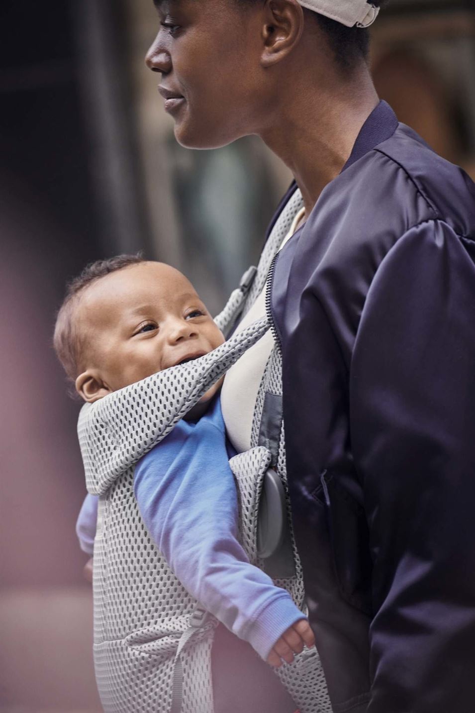 Рюкзак-кенгуру для немовлят BabyBjorn MOVE 3D Mesh Grey
