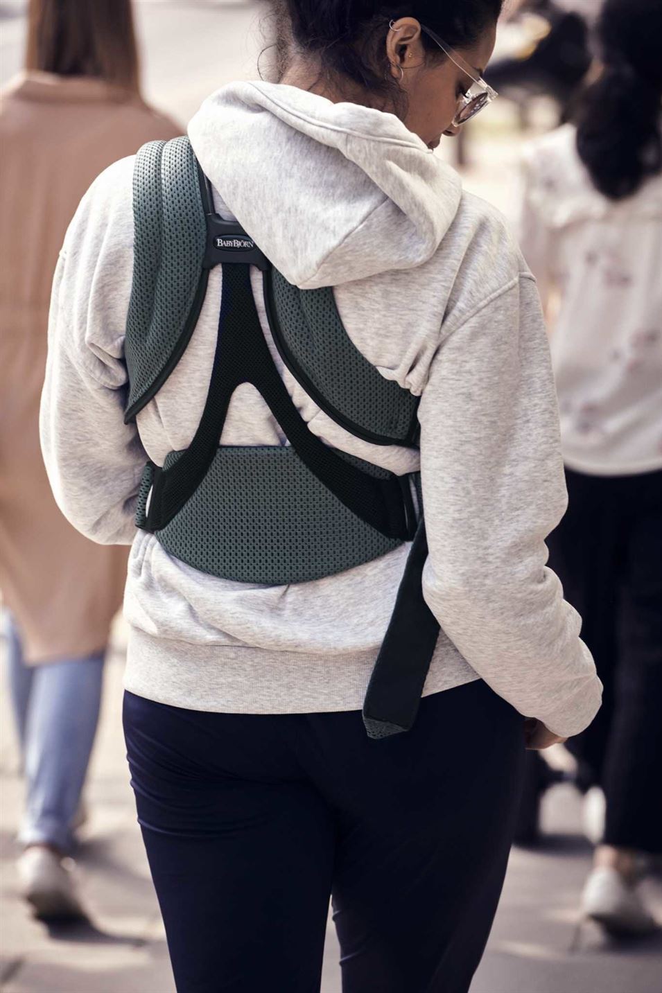 Рюкзак-кенгуру для немовлят BabyBjorn MOVE 3D Mesh Green