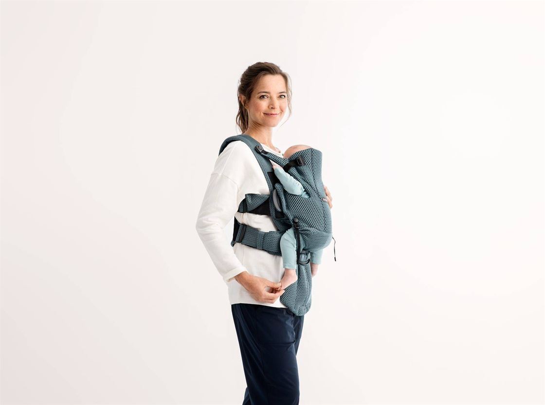 Рюкзак-кенгуру для немовлят BabyBjorn MOVE 3D Mesh Green
