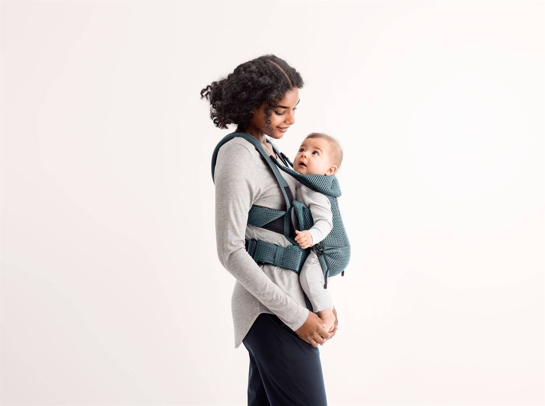 Рюкзак-кенгуру для немовлят BabyBjorn MOVE 3D Mesh Green