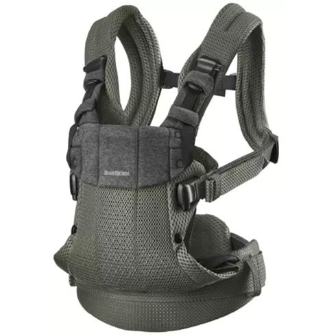 Рюкзак-кенгуру для немовлят BabyBjorn Harmony Mesh 3D Dark Green
