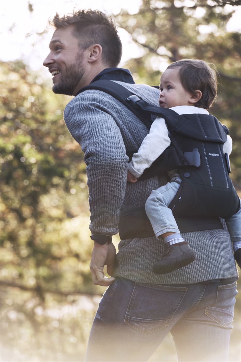 Рюкзак-кенгуру для немовлят BabyBjorn ONE Black