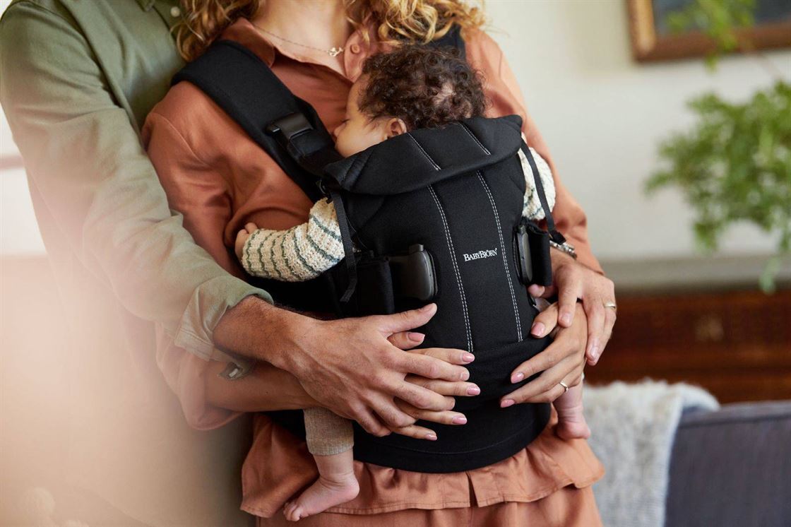 Рюкзак-кенгуру для немовлят BabyBjorn ONE Black