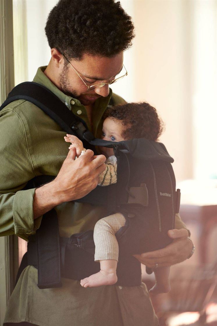 Рюкзак-кенгуру для немовлят BabyBjorn ONE Black