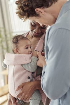Рюкзак-кенгуру для немовлят BabyBjorn MINI 3D Jersey Light Pink