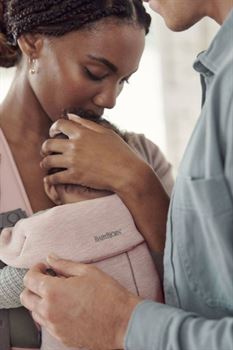 Рюкзак-кенгуру для немовлят BabyBjorn MINI 3D Jersey Light Pink