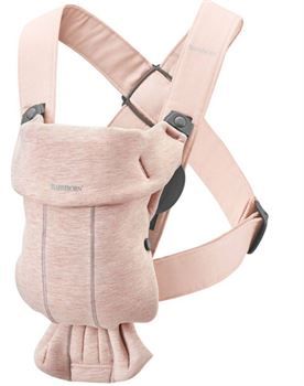 Рюкзак-кенгуру для немовлят BabyBjorn MINI 3D Jersey Light Pink