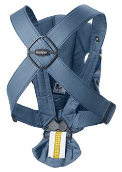 Рюкзак-кенгуру для немовлят BabyBjorn MINI Cotton Navy Blue