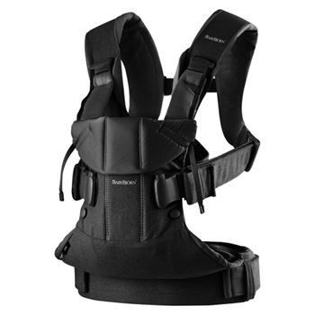 Рюкзак-кенгуру для немовлят BabyBjorn ONE Black