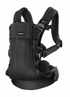 Рюкзак-кенгуру для немовлят BabyBjorn Harmony Mesh 3D Black