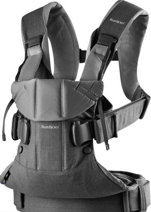 Рюкзак-кенгуру для немовлят BabyBjorn ONE Denim Grey