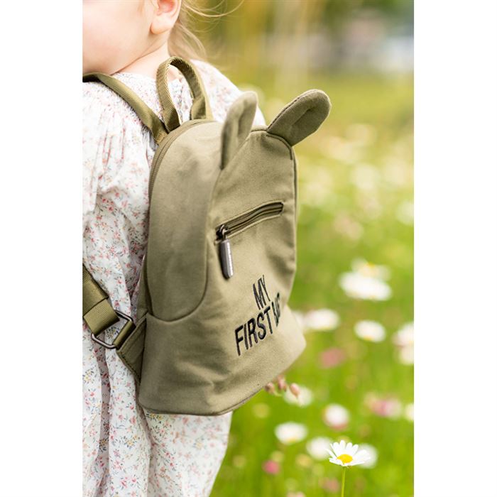 Детский рюкзак Childhome My first bag khaki, арт. CWKIDBKA